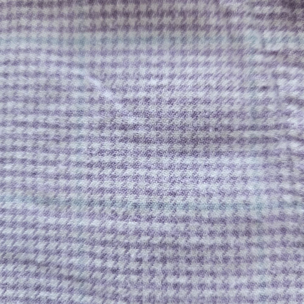 Lauren Ralph Lauren Lavender Plaid Cotton-Blend Twill Sleep‎ Set Sz Small